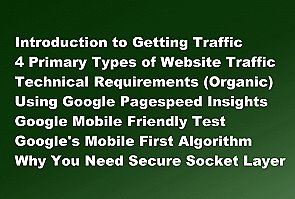 getting traffic to your website